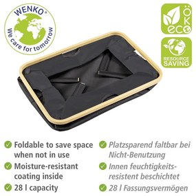 Coșuri de depozitare de depozitare 2 buc. din material textil Ecori – Wenko