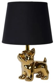 Lucide 13533/81/10 - Lampă de masă WINSTON 1xE14/40W/230V auriu/negru