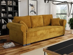 Canapea extensibilă Mosuria (muștar) (cu sp. depozitare). 1105574