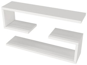 Raft Jenika White, 2 buc.