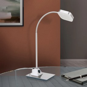 Veioza / Lampa de birou ajustabila Steno satin chrome