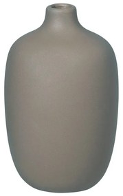 Vază din ceramică Blomus Ceola, înălțime 12 cm, gri
