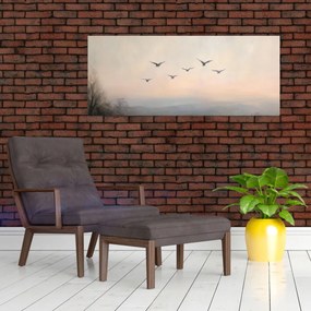 Tablou - Stol de păsări (120x50 cm)