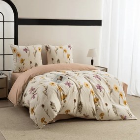 Lenjerie de pat dubla DUO SENSE WILDELLA crem cocolino/flanel Dimensiune lenjerie de pat: 70 x 90 cm | 140 x 220 cm