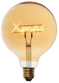 Bec LED E27 de Crăciun Filament Xmas G125 Chihlimbar 1.8W 100 lm 1800K