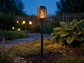 Lampa solara FLARION cu efect de flacara 48,5 cm