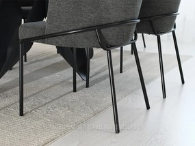 Scaun Conor (grafit + negru). 1111010