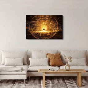 Tablou - Disc luminos (90x60 cm)