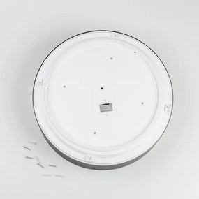 Plafonieră de baie Brilagi POOL 4xE27/15W/230V Ø 50 cm IP54 neagră
