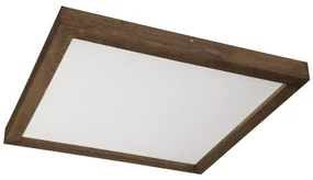 Brilagi-LED Corp de iluminat pentru baie WOODY FRAME LED/50W/230V 60x60 cm IP44 stejar/nuc