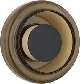 Aplica de perete LED moderna SOFI cognac amber