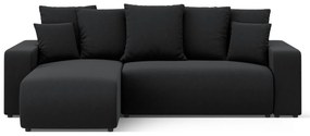 Coltar extensibil Jini cu 4 locuri, colt reversibil si tapiterie din tesatura structurala