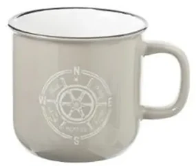 Cana Sailor Bej, ceramica, 140 ml