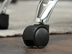Scaun Olino (negru + crom). Promo -9%. 1110526