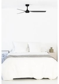 Ventilator de tavan FARO 33815WT PUNT M negru d. 132 cm Wi-Fi + telecomandă