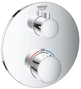 GROHE 24076000 - Baterie termostatică pentru duș GROHTHERM, crom lucios