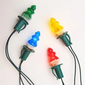 Instalație de Crăciun TREE 12xE10 10,7m multicolor