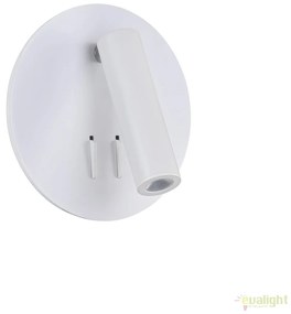 Aplica moderna cu iluminat LED ambiental Ios 176, alb MYC176-WL-01-6W-W