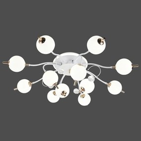 💡 Lustra LED L77131/8+4C WH+FGD – Eleganță și Putere într-un Design Arhitectural