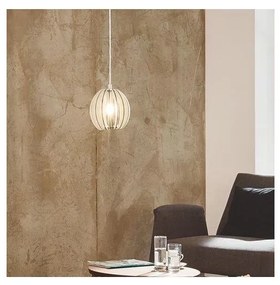 Lustră pe cablu Eglo 63247 COSSANO PRO 1xE27/60W/230V d. 30 cm alb