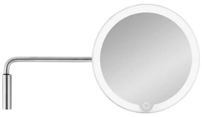 Oglindă de perete/cosmetică (5x) cu led/de mărire ø 20 cm MODO – Blomus