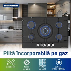 PLITA GAZ HEINNER HBH-M705IWFGBK
