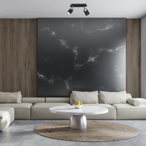 Spot JOKER 2xGU10/25W/230V negru/crom lucios