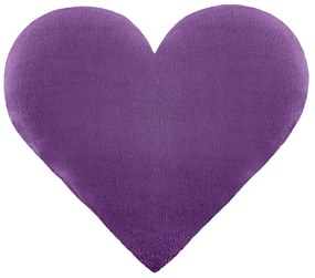 Pernă Bellatex în formă de Inimă violet42 x 48 cm