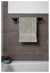 Suport de perete pentru prosoape Wenko Classic Plus, negru