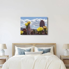 Tablou cu floarea de cactus Opunție (90x60 cm)