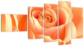 Tablou - trandafiri portocalii (110x60cm)