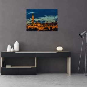Tablou cu construcție iluminată (70x50 cm), în 40 de alte dimensiuni noi