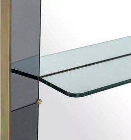 Oglinda design LUX cu polita din sticla Bellana 100x217cm