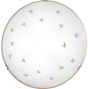 Kolarz 731.13.4.160 - Aplică de perete NONNA, 3 x E27, 60 W, 230 V, Ø 50 cm, în formă de floare, aur roz