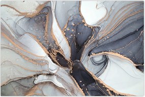 Tablou - Marmură gri (90x60 cm)