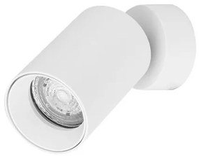 Aplica de perete / tavan cu spot directionabil design modern TOD alb