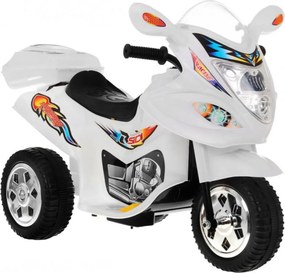 Motocicleta Electrica cu Acumulator Pentru Copii NOVOKIDS™ Moto Classico 88, 3-6 ani, Max 25 kg, Cu Melodii si Lumini, Trotineta Electrica, 3 Roti,