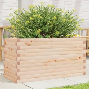 vidaXL Jardinieră de grădină, 90x40x46 cm, lemn masiv de pin