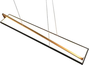 Trio - Lustră LED reglabilă suspendată pe cablu EDGE LED/35W/230V 2300/3000/4000K, negru