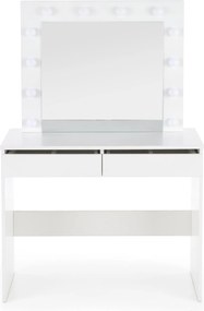 Măsuță toaletă Velinio 95 cm - alb