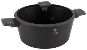 Oală cu capac 28 cm, 6.1L – Berlinger Haus BH8132, Anthracite Collection, ideală pentru mâncăruri consistente