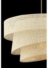 Lustră suspendată pe cablu COUPER 1xE27/60W/230V, crem