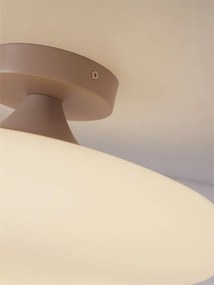 Plafoniera moderna design decorativ Sapporo alb/sand