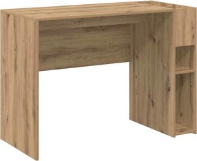 vidaXL Birou Stejar Artizanal 109 x 50 x 78 cm Lemn compozit