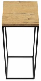 Suport flori BASICLOFT 60x24 negru/maro