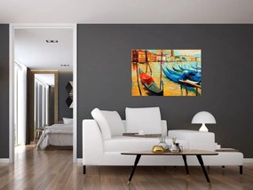 Tablou - Port în Veneția (90x60 cm)