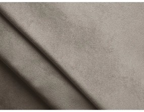 Colțar bej cu tapițerie din catifea (cu colț pe partea stângă) Nalu – Makamii