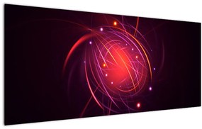 Tabloul modern cu abstacțiune (120x50 cm)