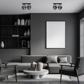 Spot LUGAR 2xAR111 - GU10/25W/230V