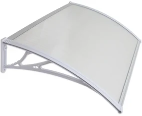 Copertină pentru ușă Aldotrade 120 x 80 cm Lagrada, transparent